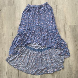 American Eagle High-Low Floral Skirt - XS